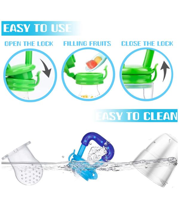 Baby Fruit Feeder Pacifier (Pack of 3)