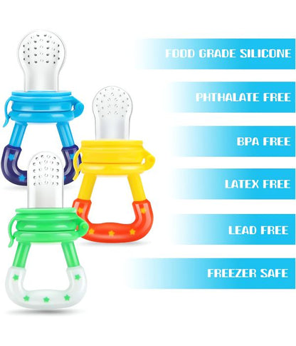 Baby Fruit Feeder Pacifier (Pack of 3)